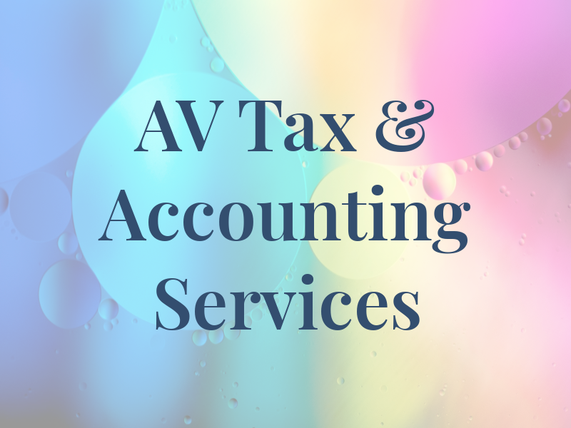 AV Tax & Accounting Services