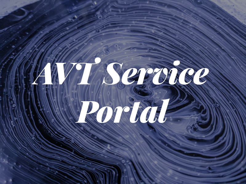 AVT Service Portal