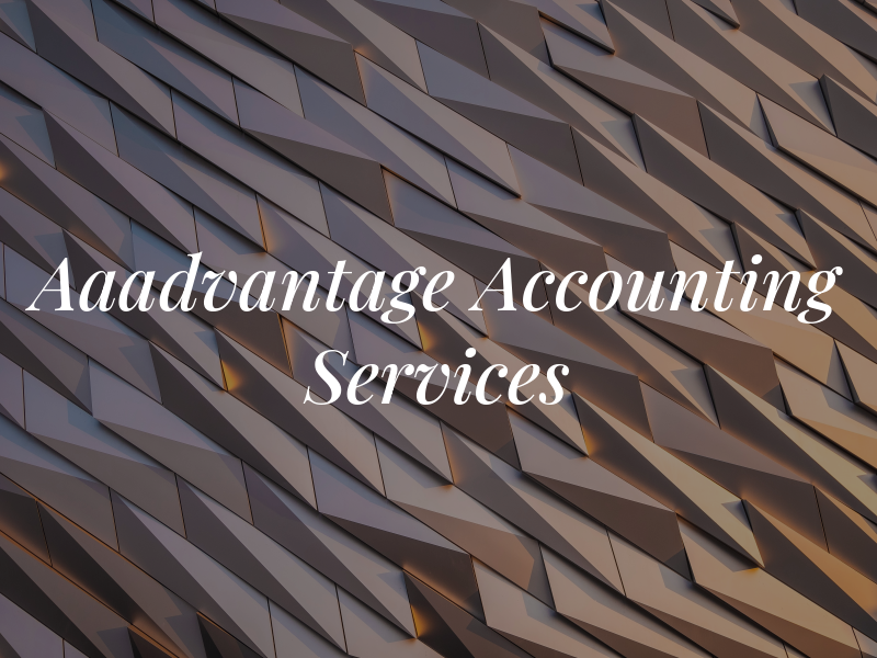 Aaadvantage Accounting Services