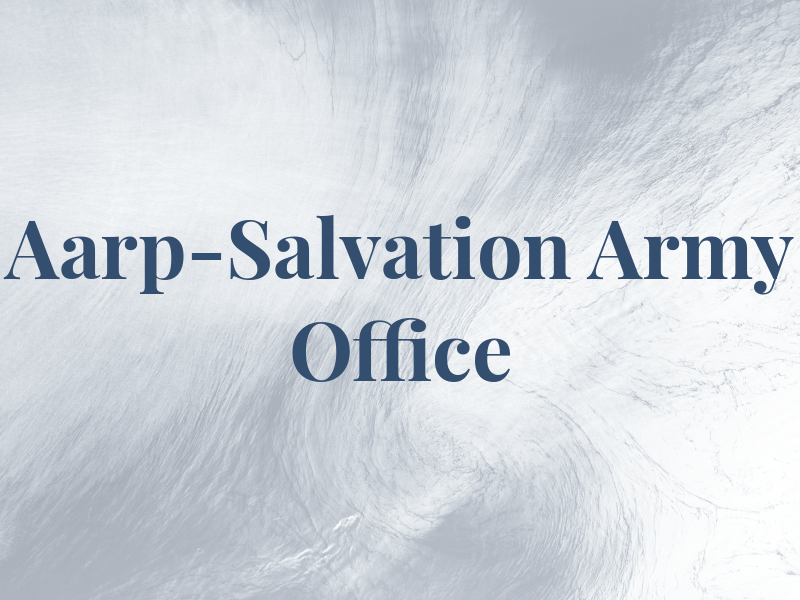Aarp-Salvation Army Tax Office