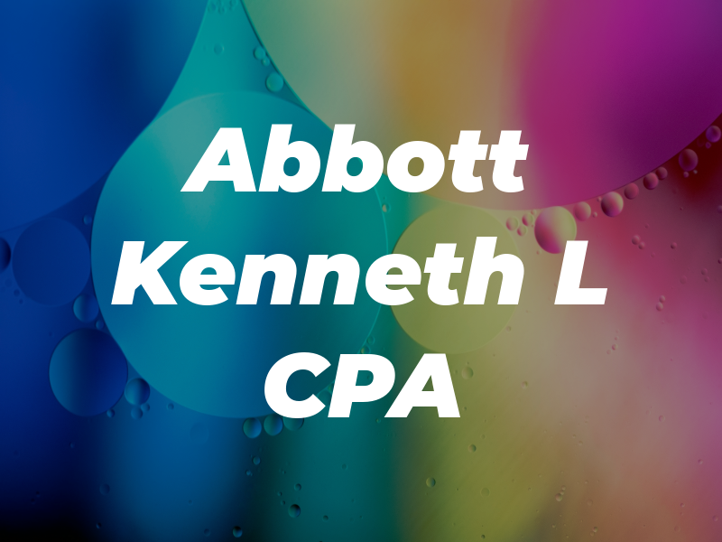 Abbott Kenneth L CPA