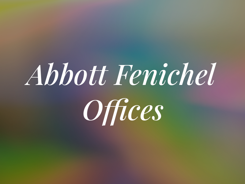 Abbott S Fenichel Law Offices