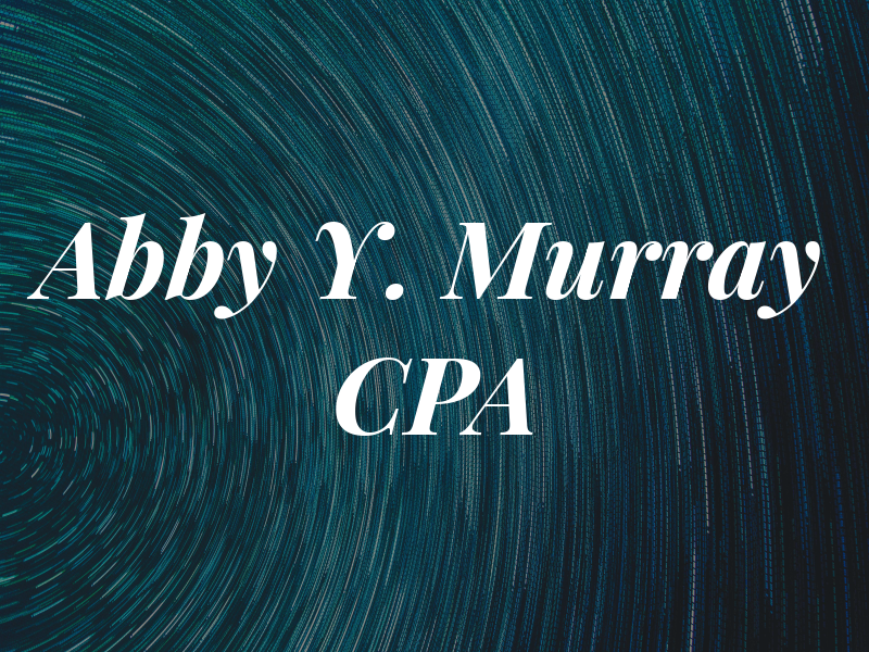 Abby Y. Murray CPA
