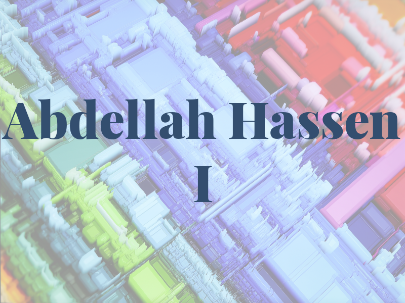 Abdellah Hassen I