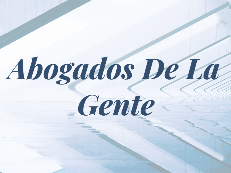 Abogados De La Gente