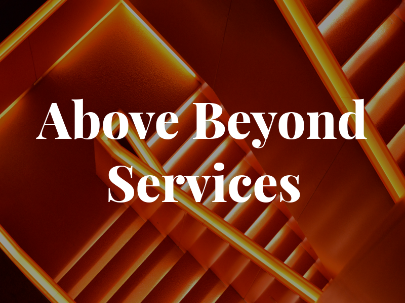 Above and Beyond Tax Services