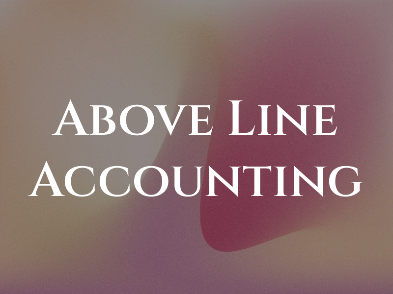 Above the Line Accounting