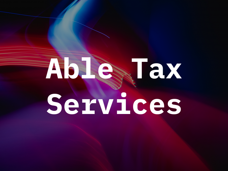 Able Tax Services