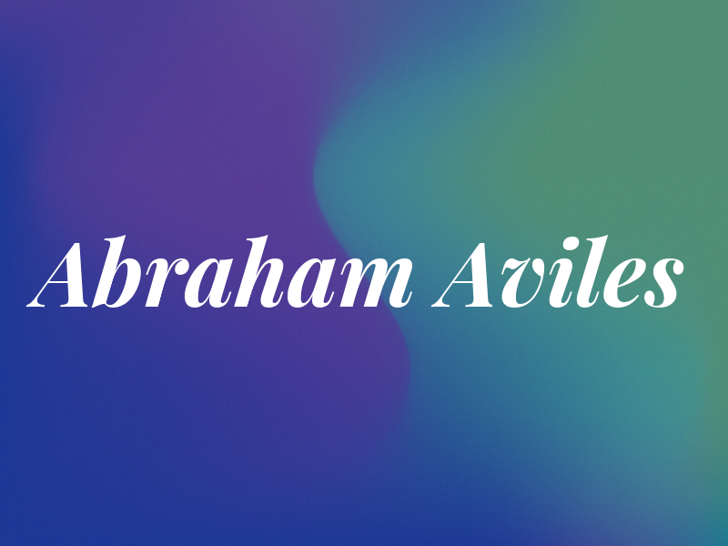 Abraham Aviles