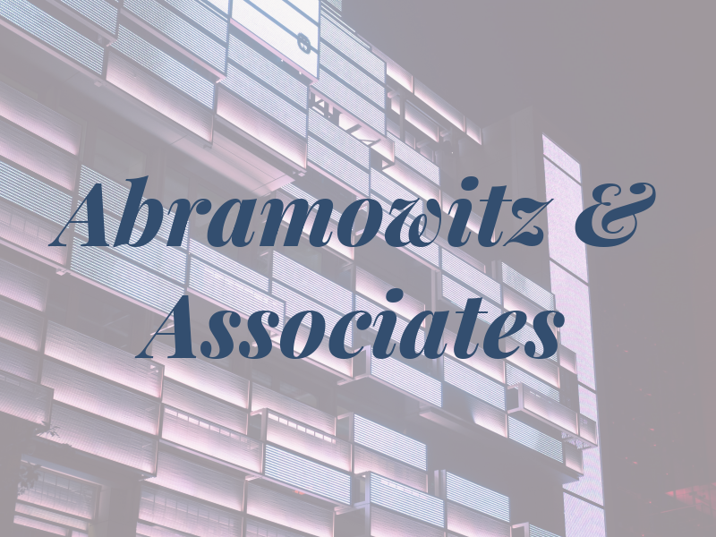 Abramowitz & Associates