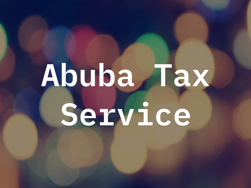 Abuba Tax Service