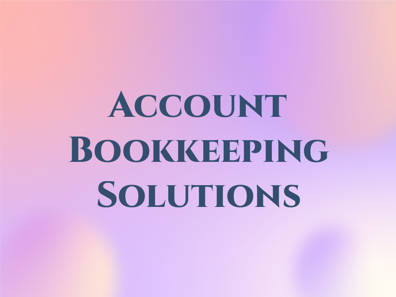 Account It Bookkeeping Solutions