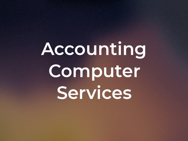 Accounting & Computer Services