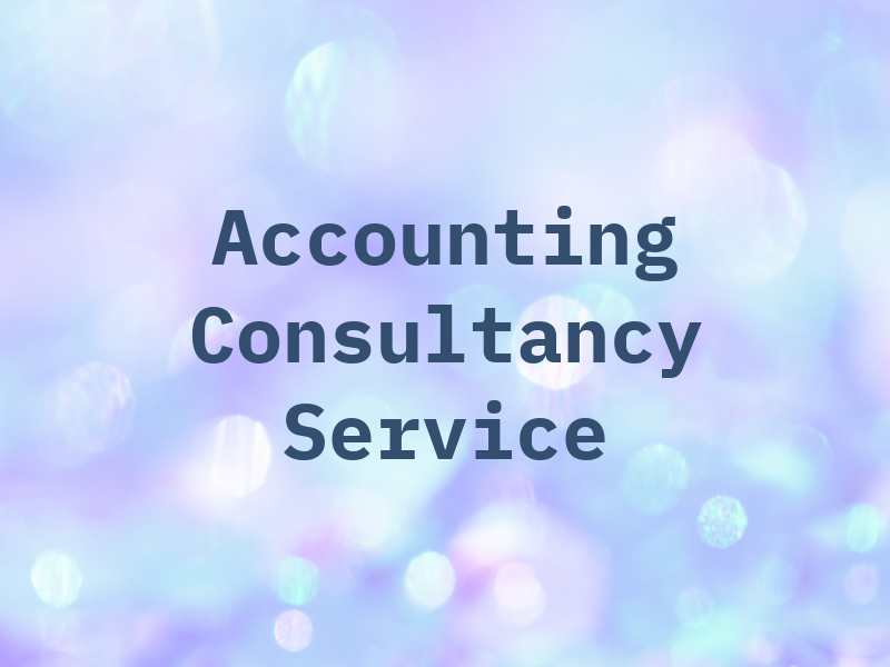 Accounting & Tax Consultancy Service