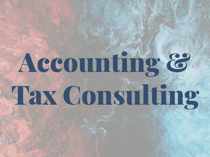 Accounting & Tax Consulting