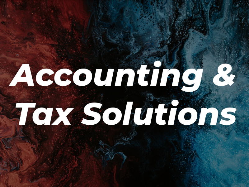 Accounting & Tax Solutions