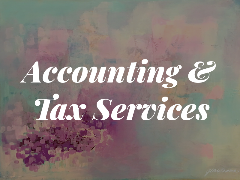 Accounting & Tax Services