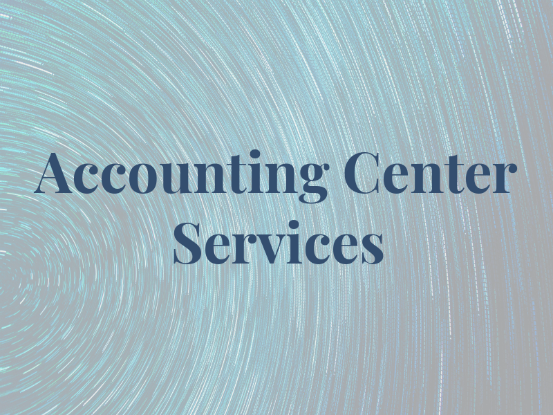 Accounting Center & Tax Services