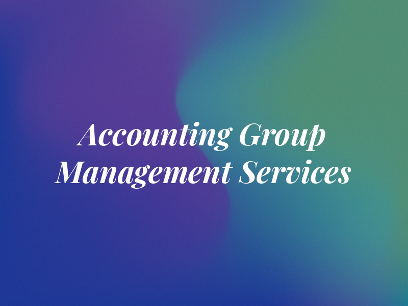 Accounting Group Management Services