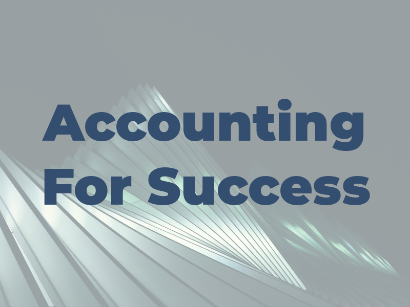 Accounting For Success
