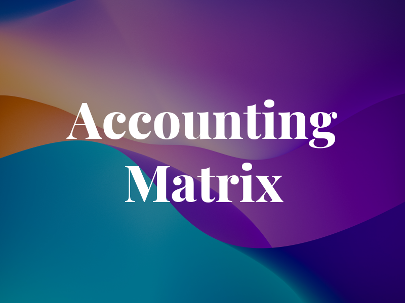 Accounting Matrix