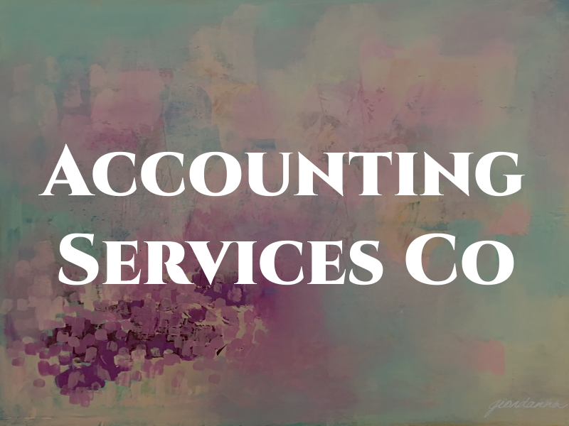 Accounting Services Co