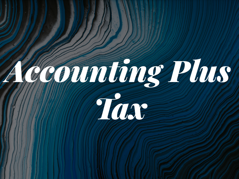 Accounting Plus Tax