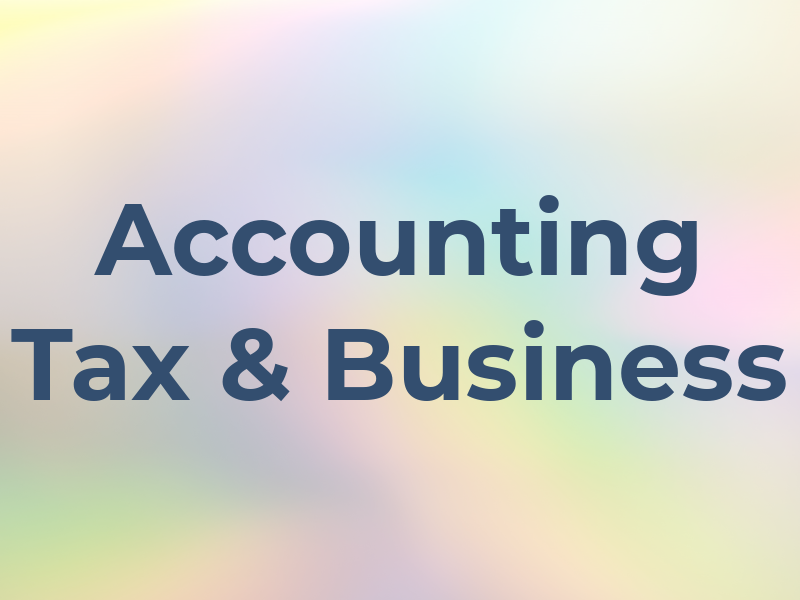 Accounting Tax & Business