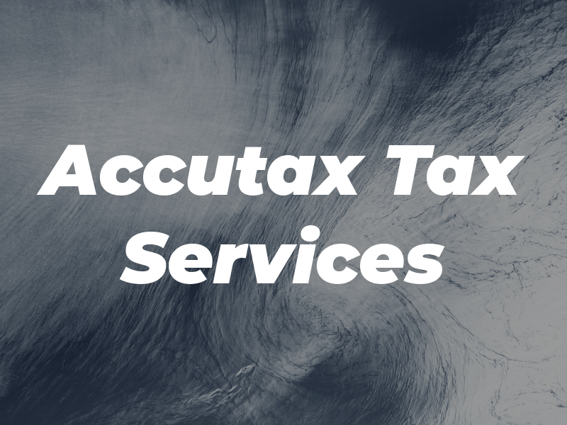 Accutax Tax Services