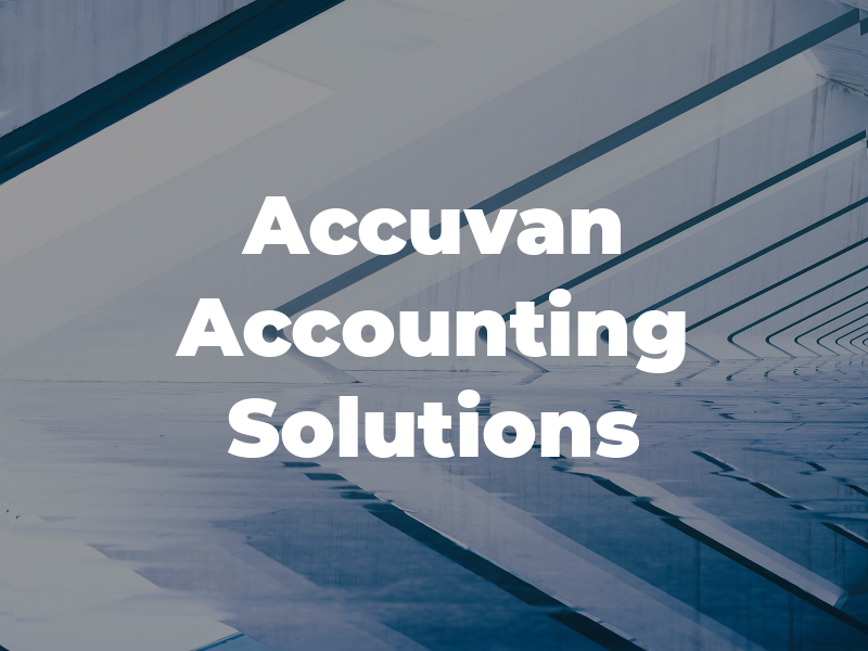 Accuvan Accounting Solutions