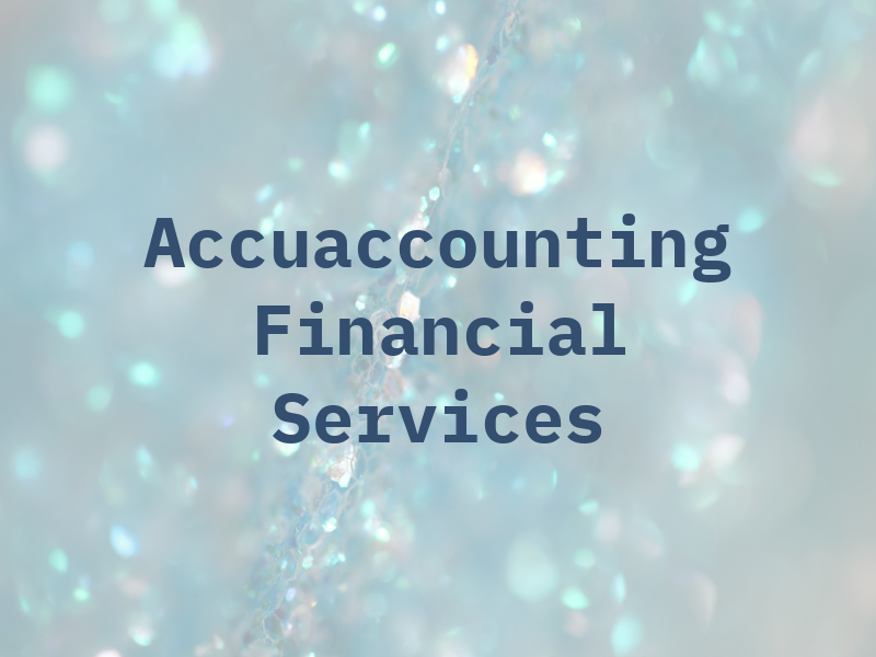 Accuaccounting Financial Services