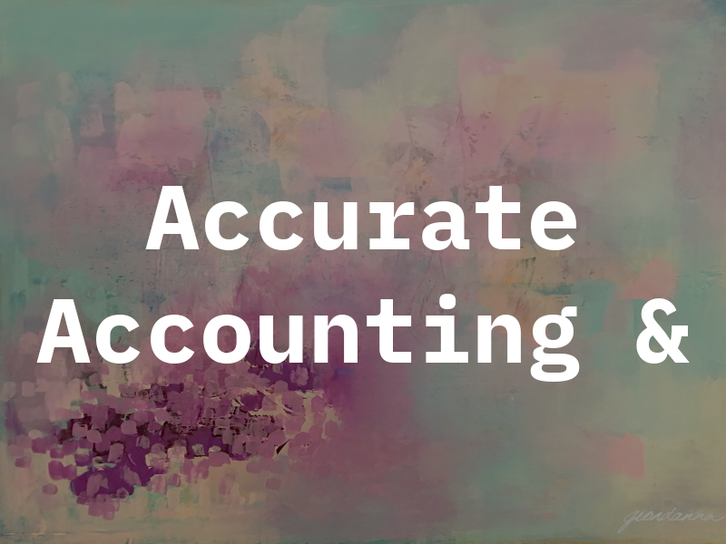 Accurate Accounting &