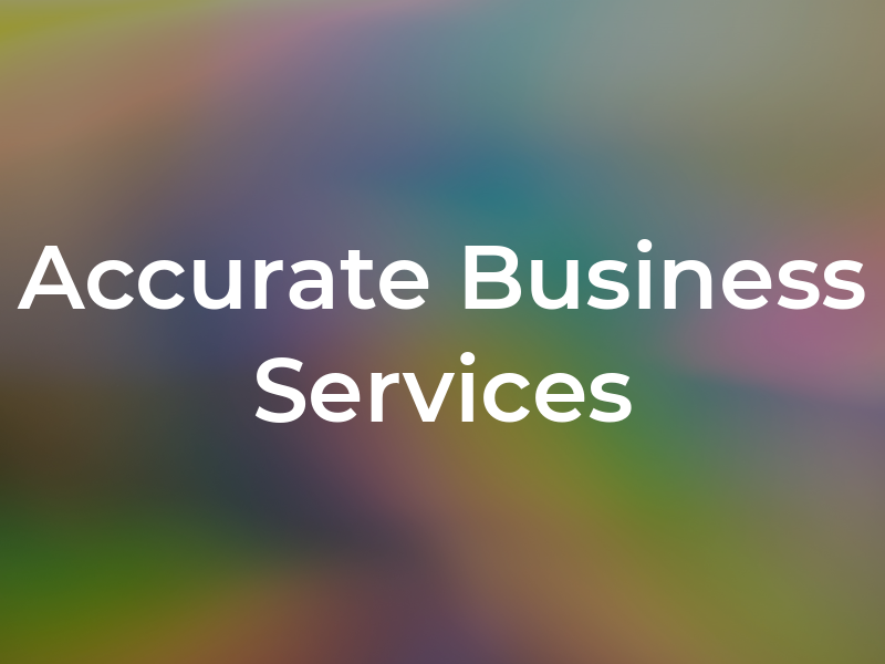 Accurate Business Services