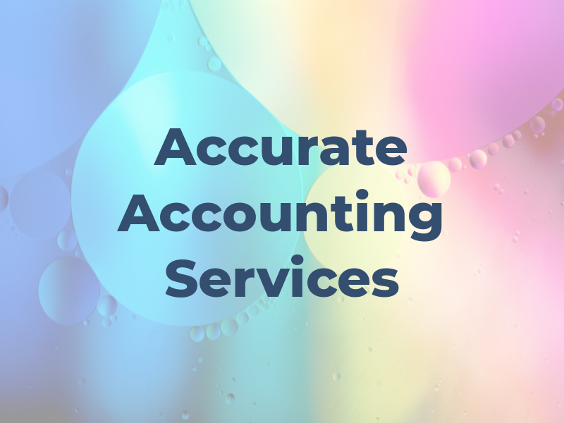 Accurate Tax & Accounting Services