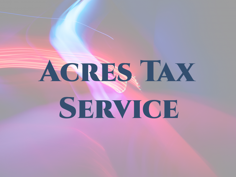 Acres Tax Service