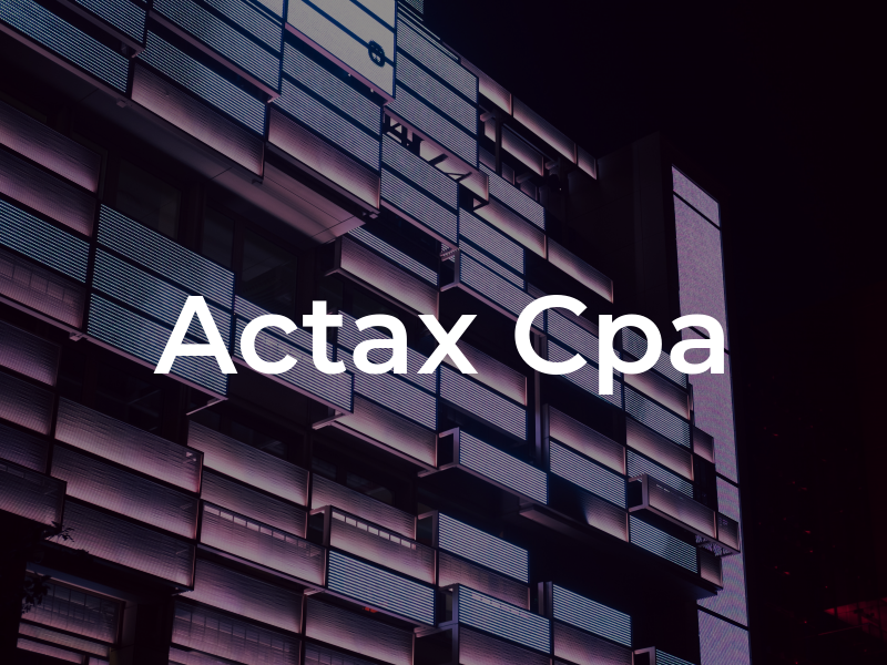Actax Cpa