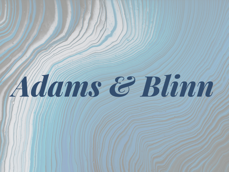 Adams & Blinn