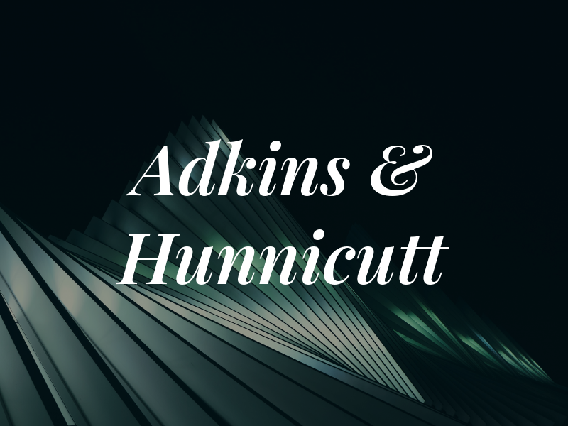 Adkins & Hunnicutt