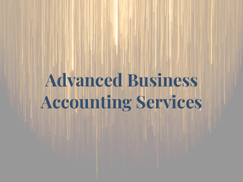 Advanced Business Accounting Services