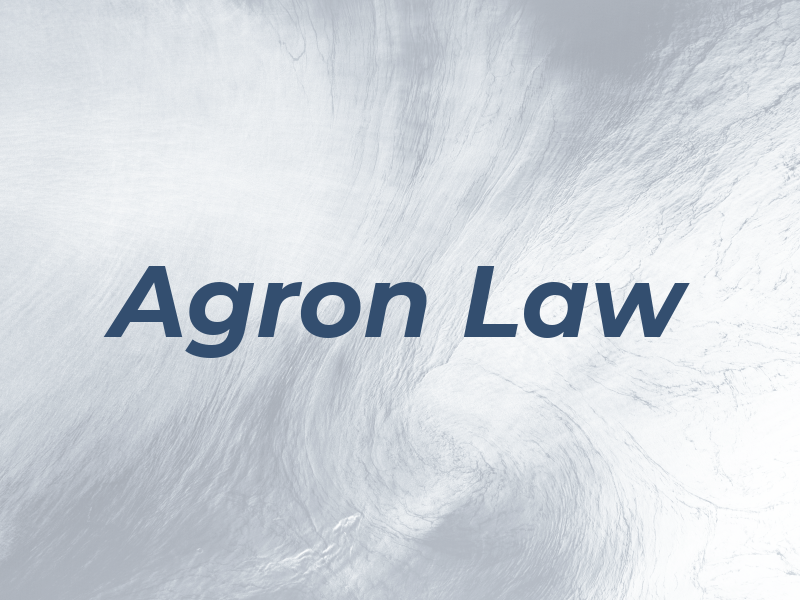 Agron Law
