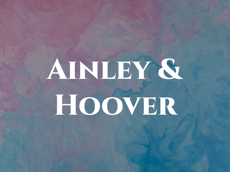Ainley & Hoover