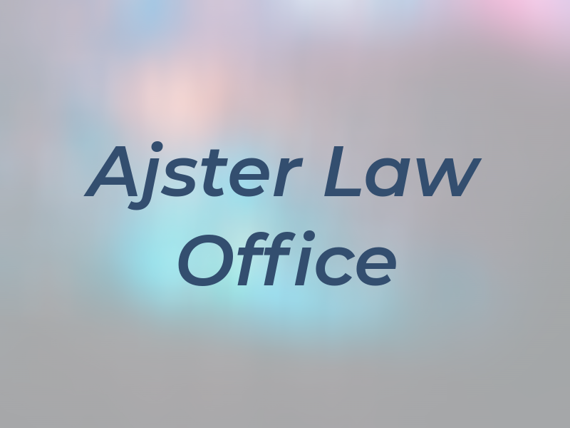 Ajster Law Office