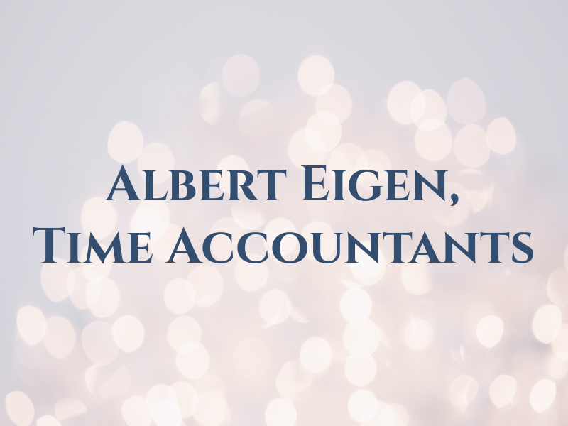 Albert D Eigen, CPA / Tax Time Accountants