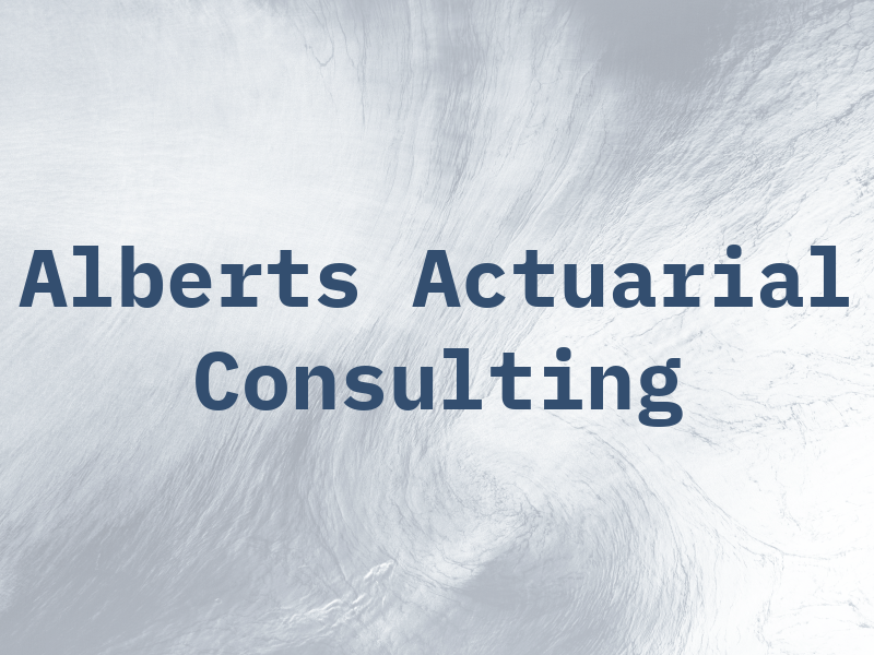 Alberts Actuarial Consulting