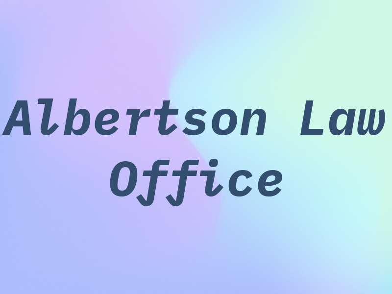 Albertson Law Office