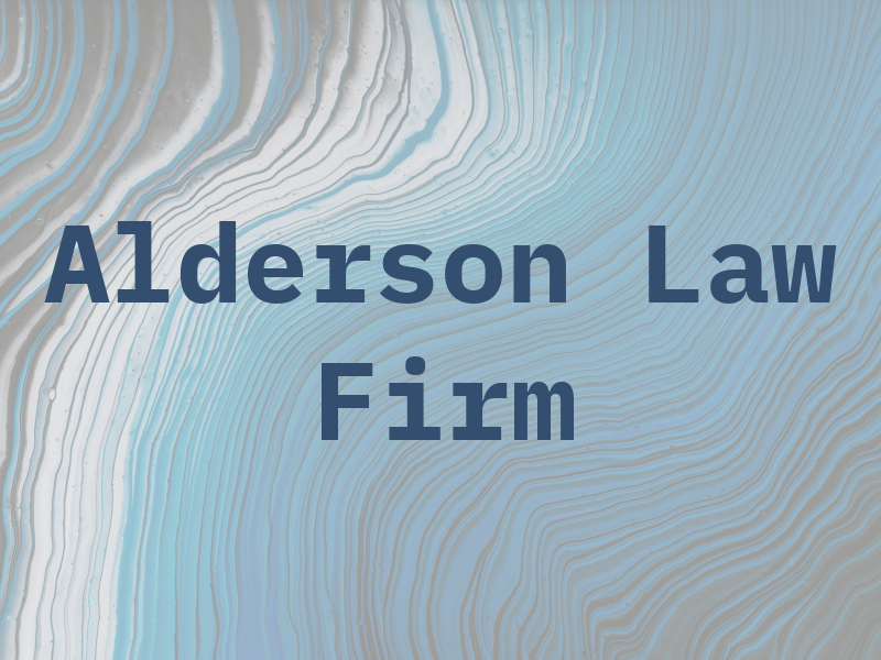 Alderson Law Firm