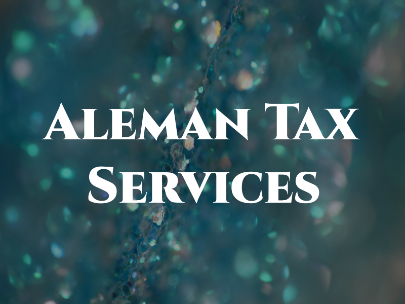 Aleman Tax Services