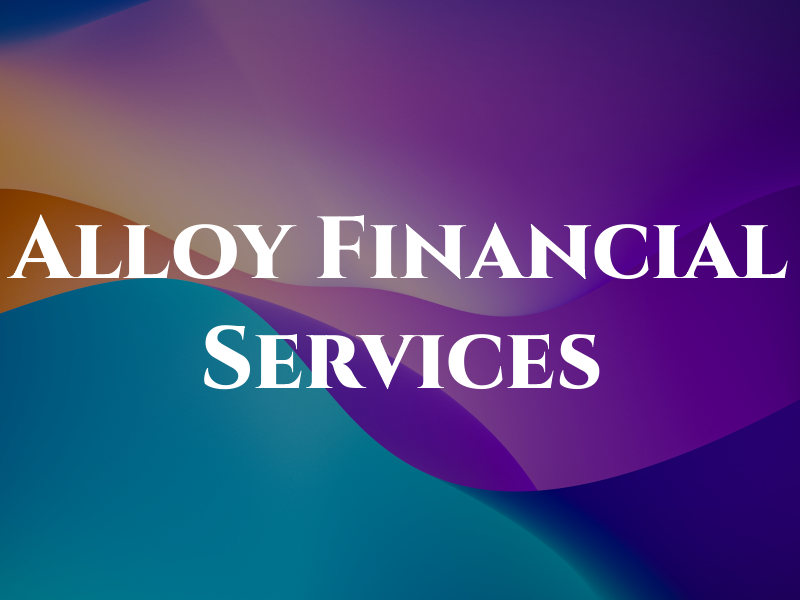 Alloy Financial Services