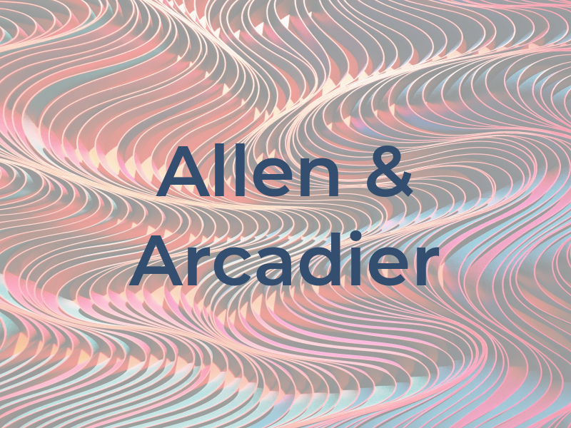 Allen & Arcadier