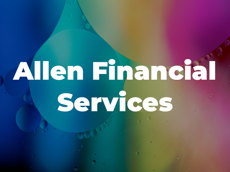 Allen Financial Services